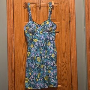 Blue BOG collective mini dress size L